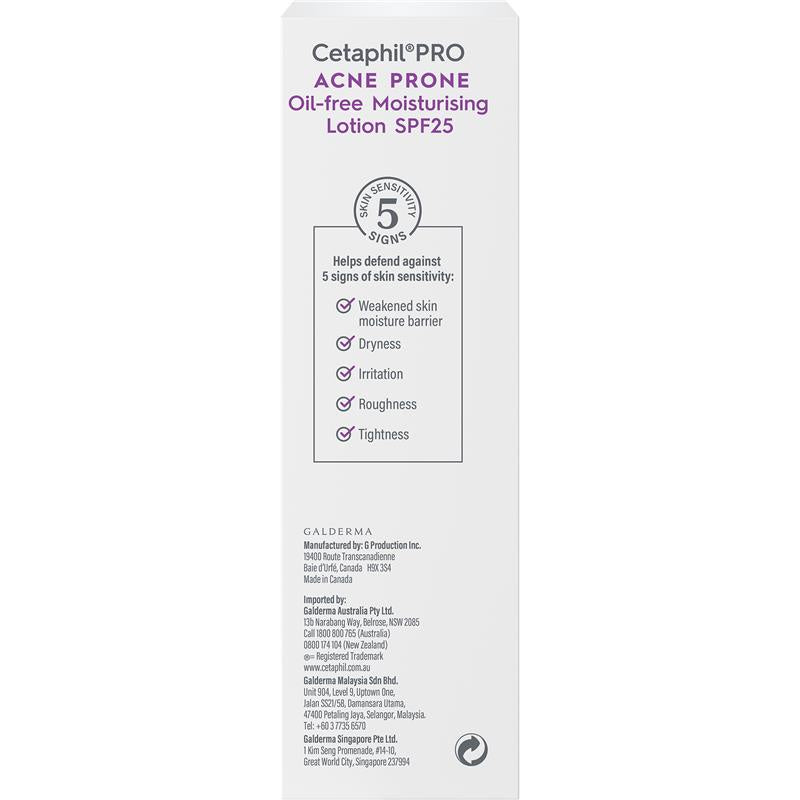Cetaphil PRO Acne Prone Oil-Free Moisturizing Lotion SPF25 118ml