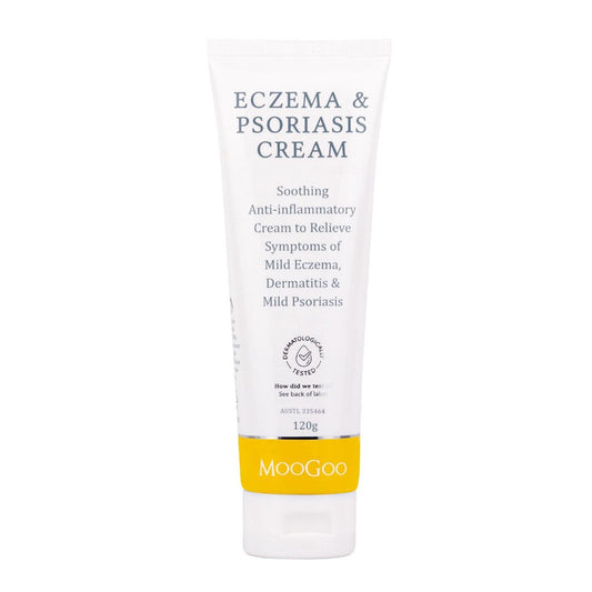 Moogoo Eczema & Psoriasis Cream Lotion Baby Kids Adults