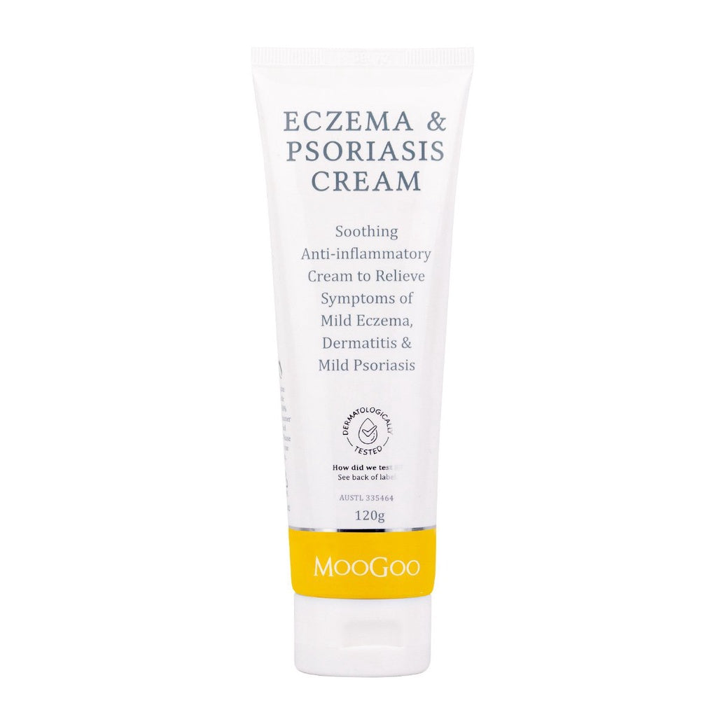 Moogoo Eczema & Psoriasis Cream Lotion Baby Kids Adults