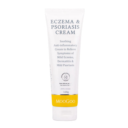 Moogoo Eczema & Psoriasis Cream Lotion Baby Kids Adults