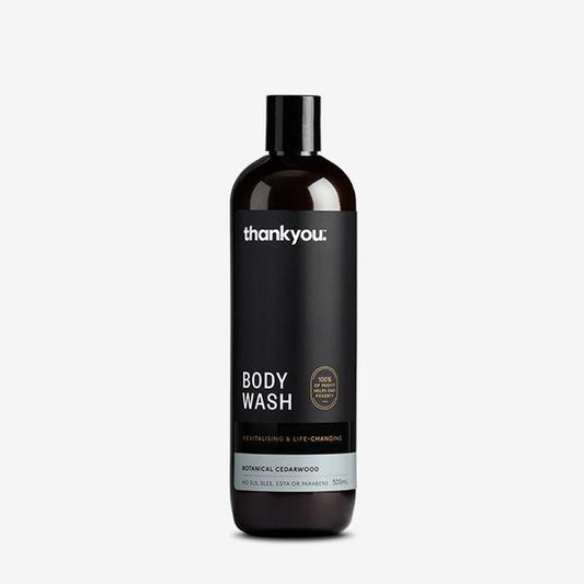 Thankyou Botanical Cedarwood Body Wash (Australia)
