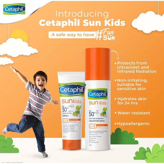 CETAPHIL Sun Kids Liposomal Lotion SPF 50+ Body Face 150ml