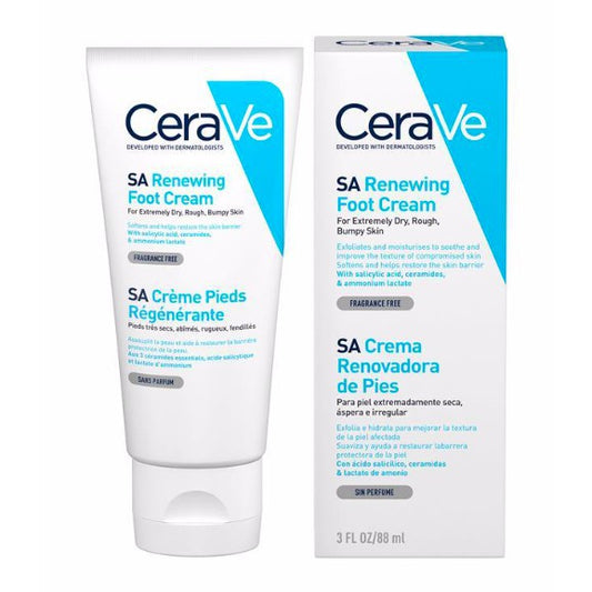 CERAVE SA Renewing Foot Cream 88ml for extremely dry, rough skin