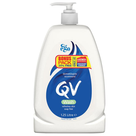 QV Wash Soap Free Australia 1.25L