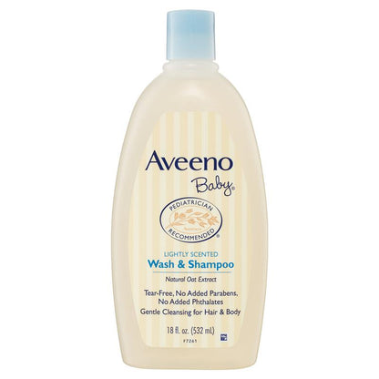 AVEENO Baby Lightly Scented Wash and Shampoo