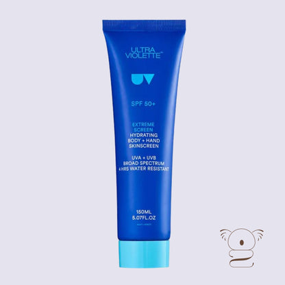 ULTRA VIOLETTE SPF 50+ Extreme Screen Hydrating Body + Hand Sunscreen 30ML OR 150ml