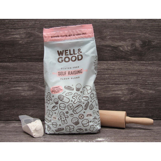 WELL & GOOD Gluten Free Self Raising Flour Blend 1kg