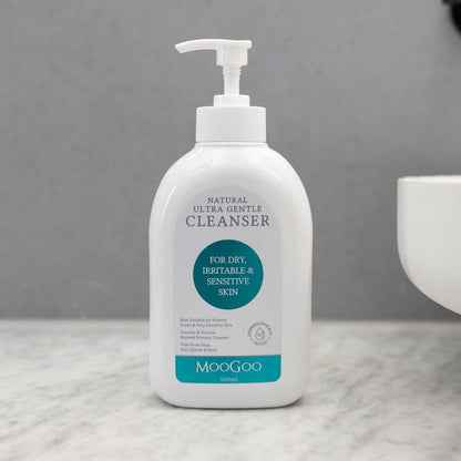 MOOGOO Ultra Gentle Cleanser Dry Irritable & Sensitive Skin 500ml