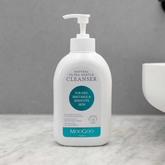 MOOGOO Ultra Gentle Cleanser Dry Irritable & Sensitive Skin 500ml