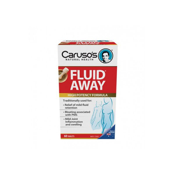 CARUSOS Fluid Away High Potency Formula 60 tablets
