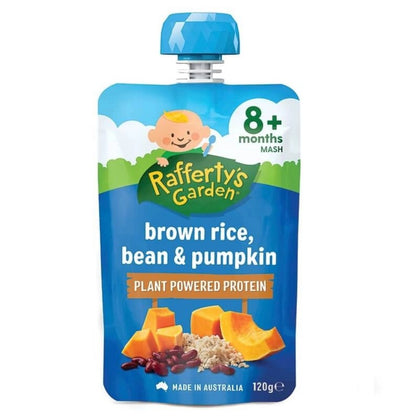 Raffertys Garden Baby Food 8+ Months Pouch Plant Powered Protein