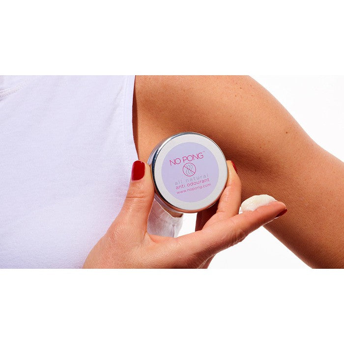 No Pong All Natural Underarm Deodorant Paste - Original for Teens Women Men