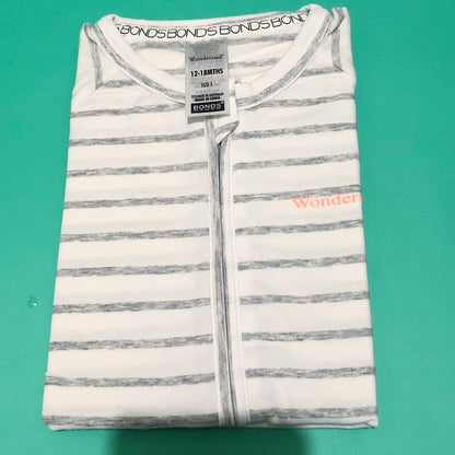 BONDS Original Baby Zip Romper Wondersuit Shirt Sleeve