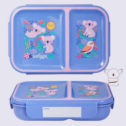 Smiggle Small Bento Duo Lunchbox Kids School Travel