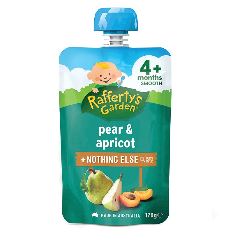 Raffertys Garden 4 Months Up Smooth Baby Food +Nothing Else