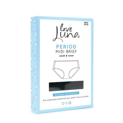 LOVE LUNA Period Brief Wash & Wear - MIDI