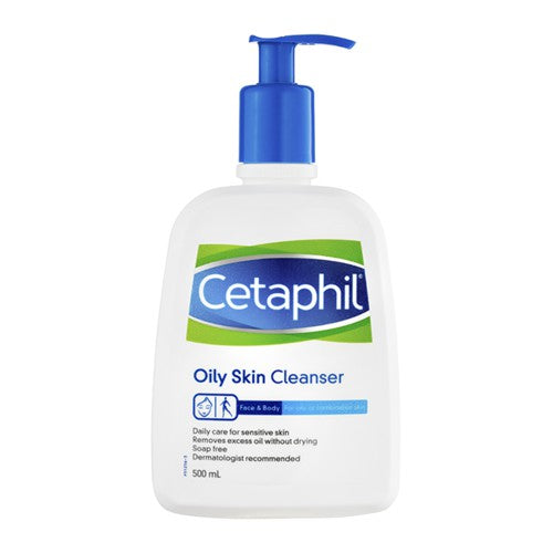 CETAPHIL Oily Skin Cleanser Face and Body 500ml