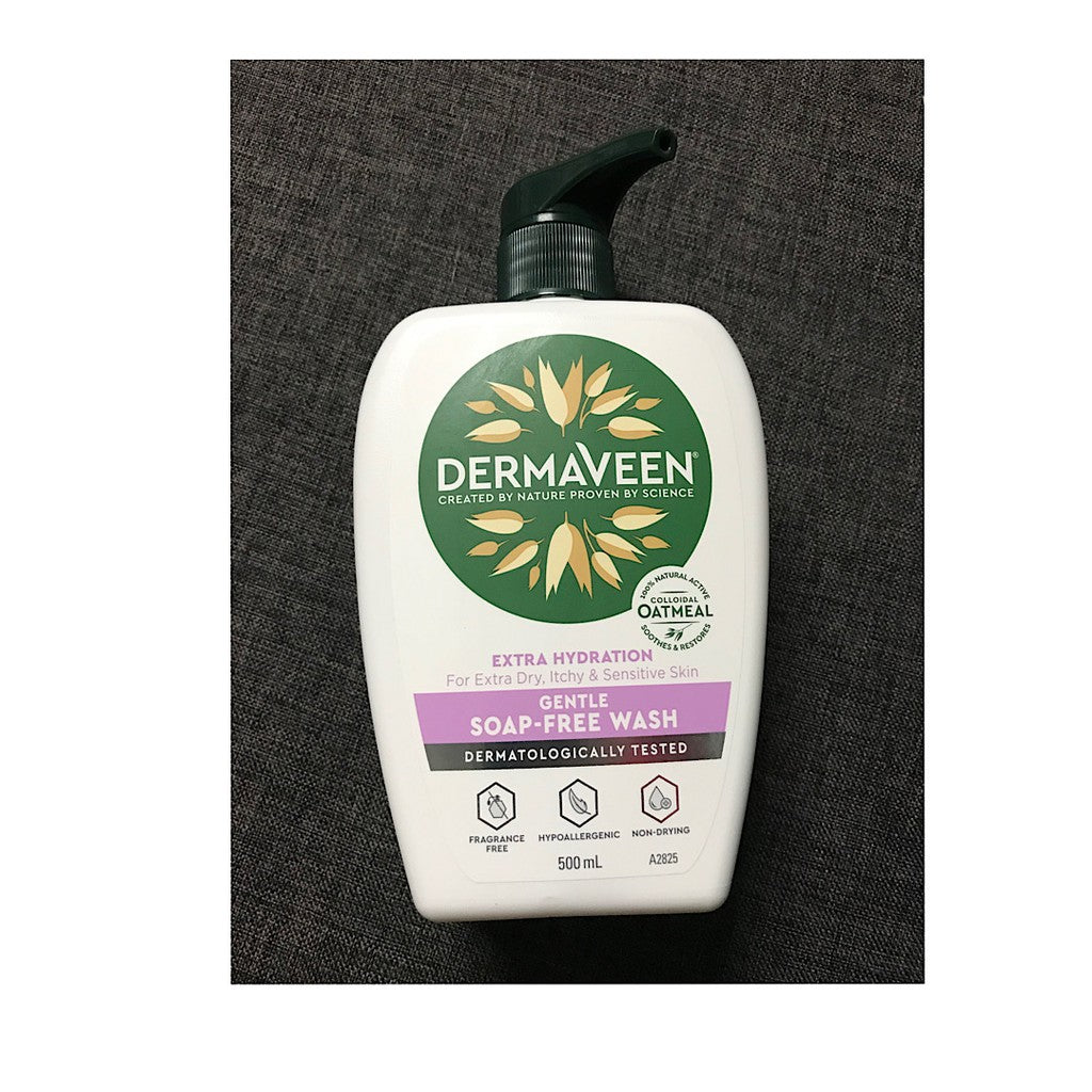 DermaVeen Extra Hydration Gentle Soap Free Wash