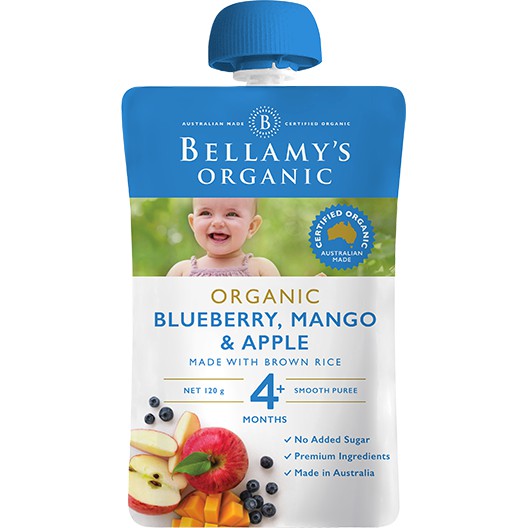 Bellamy's Organic 4+ Months Snack with Brown Rice