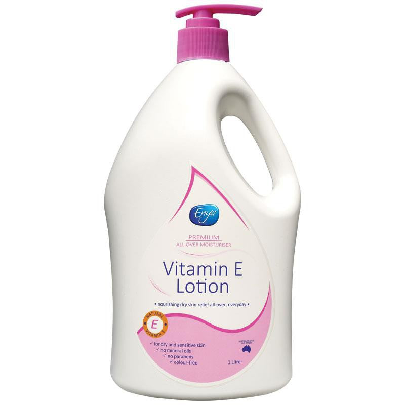 ENYA Premium Vitamin E Lotion 500ml OR 1L