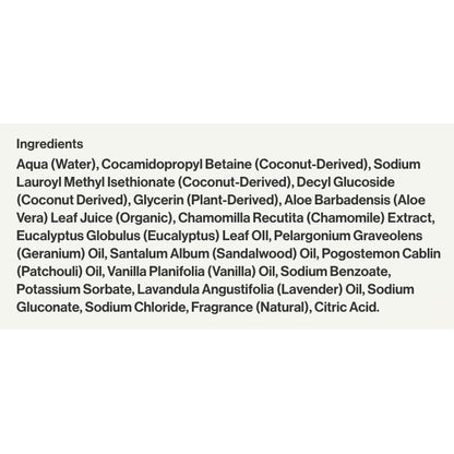 ThankYou Botanical Patchouli and Vanilla Hand Wash 500ml