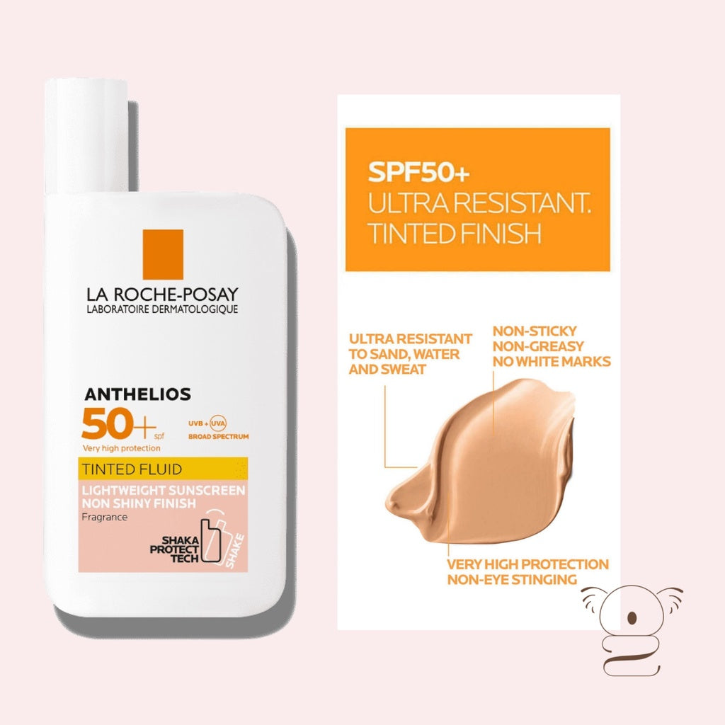 LA ROCHE POSAY Anthelios 50+ Tinted Fluid Lightweight Sunscreen