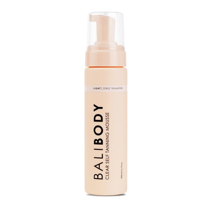 BALI BODY Clear Self Tanning Water LIGHT Zero Transfer 200ml