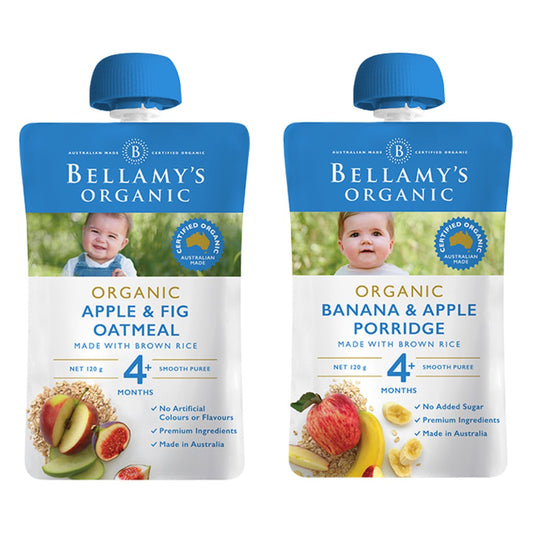 Bellamy's Organic 4+ Months Snack with Brown Rice