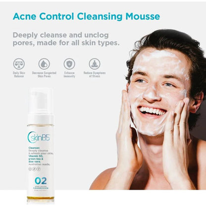 SkinB5 Acne Control Cleansing Mousse 150ml Acne Oil Treatment