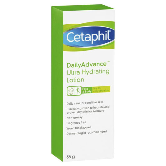 CETAPHIL Daily Advance Ultra Hydrating Lotion Face & Body 85g