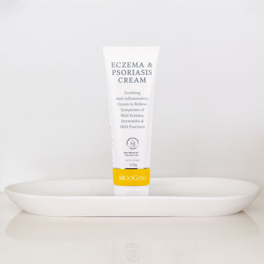 Moogoo Eczema & Psoriasis Cream Lotion Baby Kids Adults
