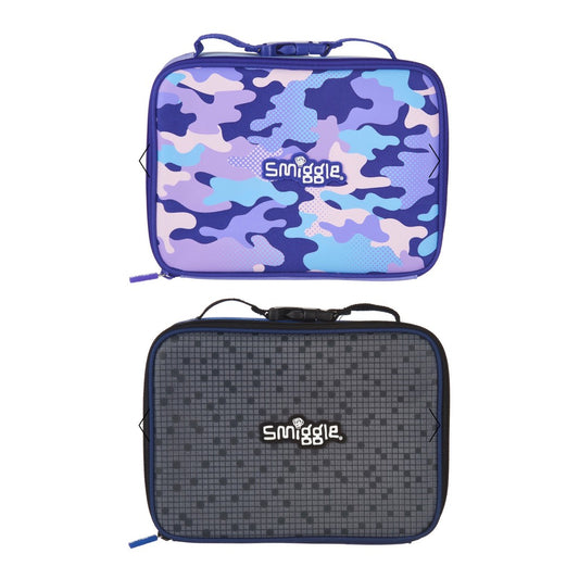 Smiggle Block Square Lunchbox Boys