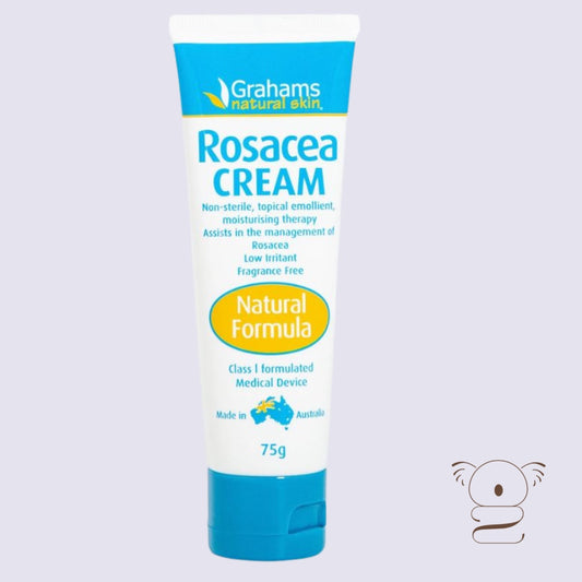 Grahams Rosacea Cream 75g Redness Skin Australia