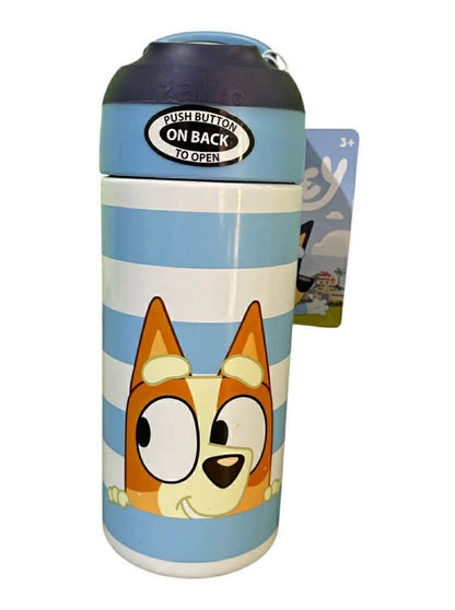Zak Designs Bluey Insulated Water Bottle for Kids – 414ml
