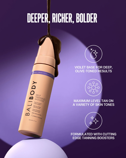 Bali Body Deep Violet Self Tanning Mousse 200ml