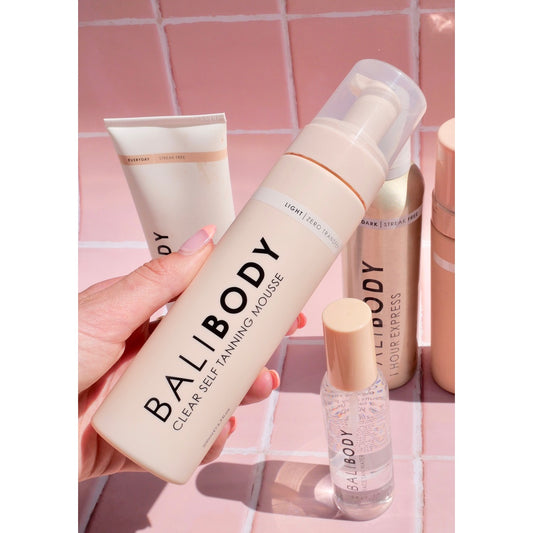 BALI BODY Clear Self Tanning Water LIGHT Zero Transfer 200ml
