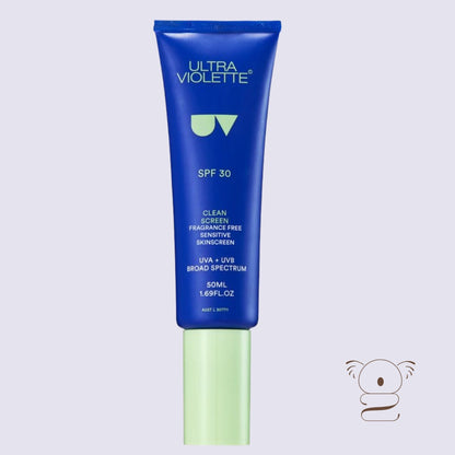 Ultra Violette Clean Screen SPF30 Mineral Sunscreen 75ml