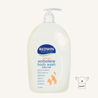 Redwin Sorbolene Body Wash Soap Free with Vitamin E 1 Litre