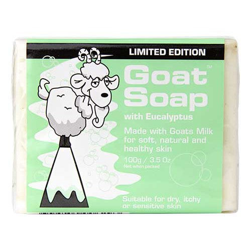 Goat Soap Bar with Eucalyptus 100g