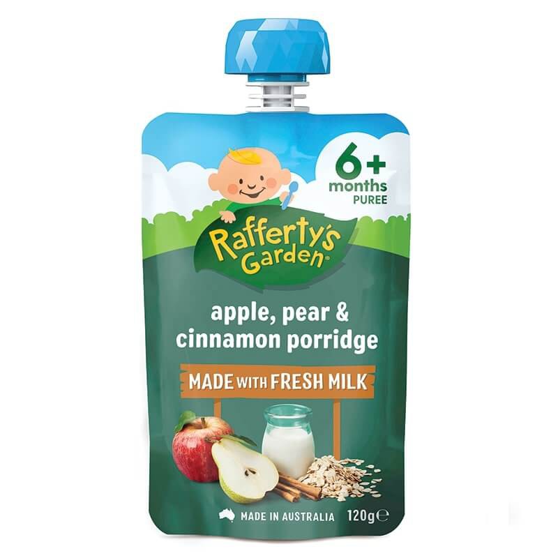 Raffertys Garden Wholegrains Range Baby Food 6+ Months Up
