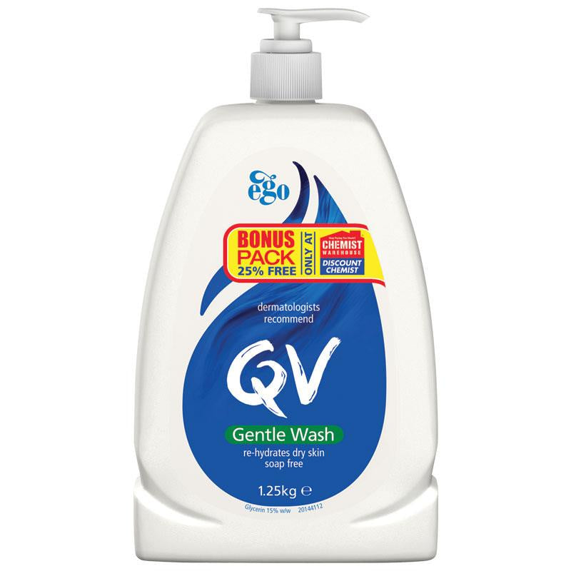 EGO QV Gentle Wash Soap Free Sensitive Skin Australia