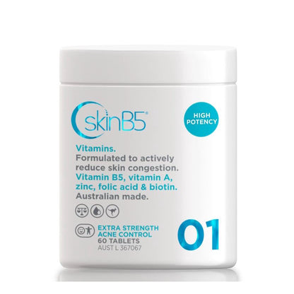 SkinB5 Extra Strength Acne Control Pimple Oil Food Supplement  Health Beauty Australia
