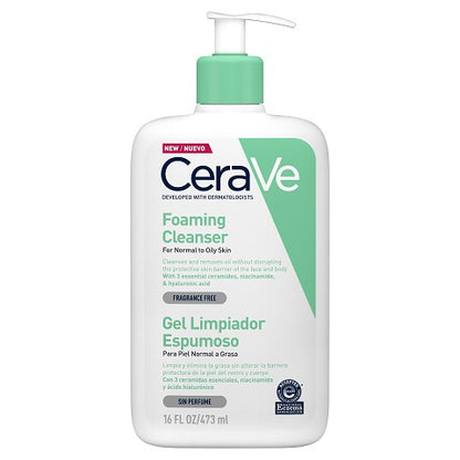 CeraVe Foaming Facial Cleanser Normal to Oily Skin