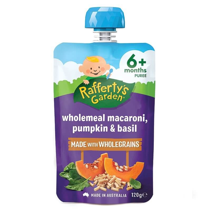 Raffertys Garden Wholegrains Range Baby Food 6+ Months Up