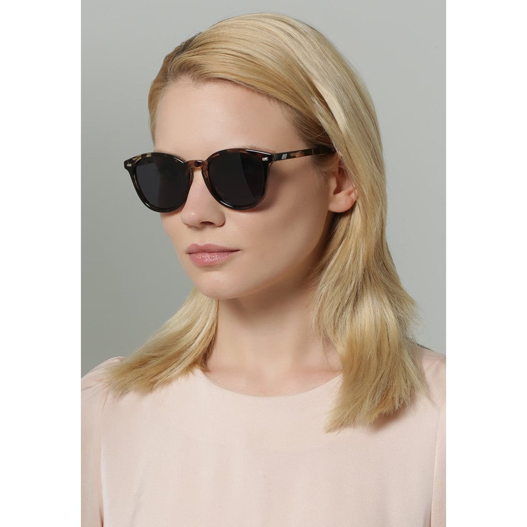 Le Specs Women Sunglasses BANDWAGON - Black Tortoiseshell