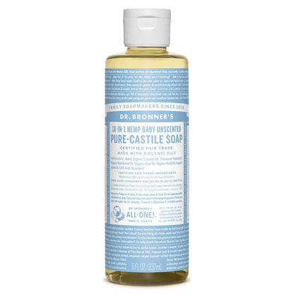 Dr Bronner's Pure-Castile Liquid Soap - Baby Unscented