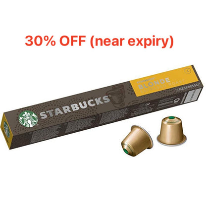 Starbucks Coffee by Nespresso Coffee Pods 10 Pods Each Flavor
