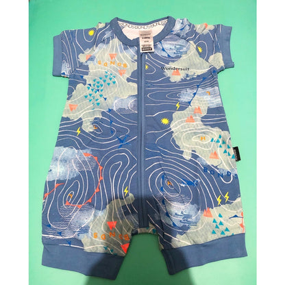 BONDS Original Baby Zip Romper Wondersuit Shirt Sleeve