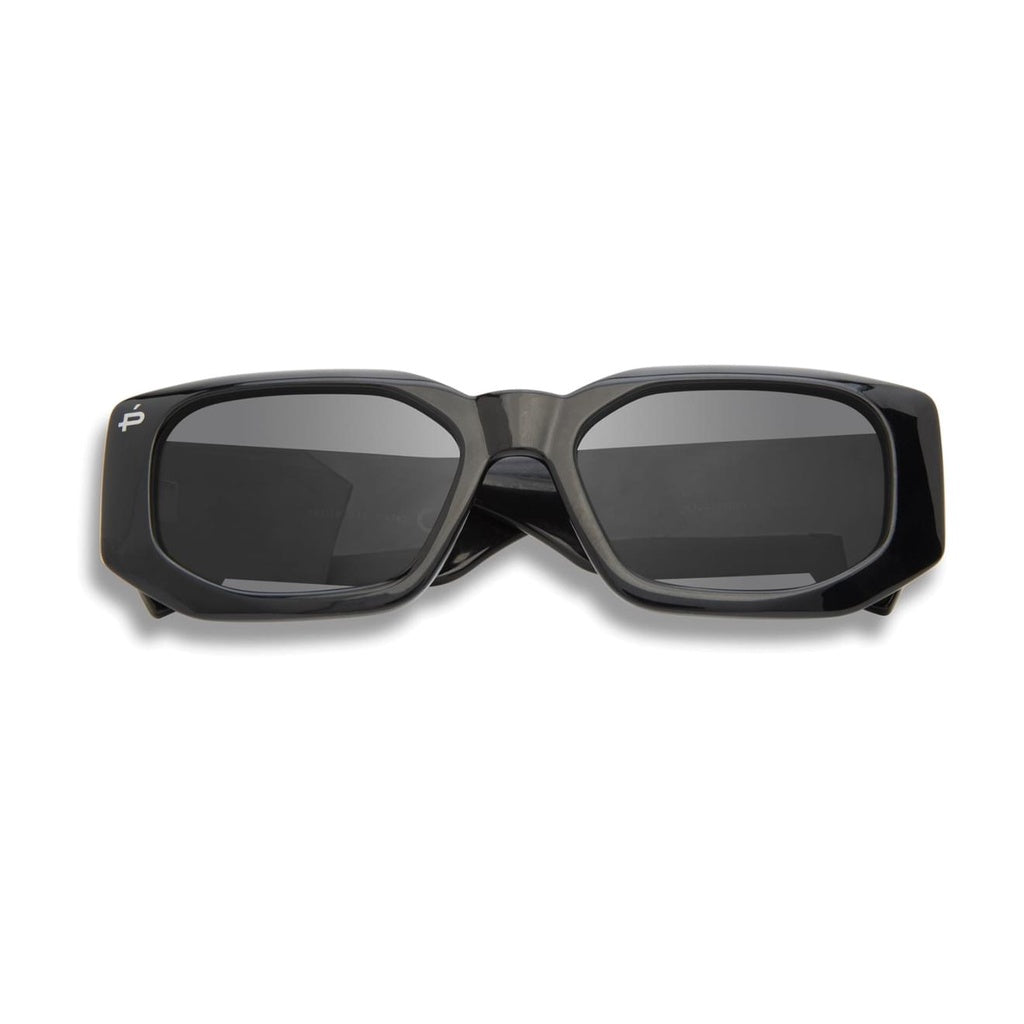 Prive Revaux The Paris Sunglasses Black Aviator Polarized Lens