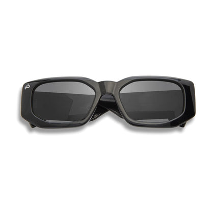 Prive Revaux The Paris Sunglasses Black Aviator Polarized Lens